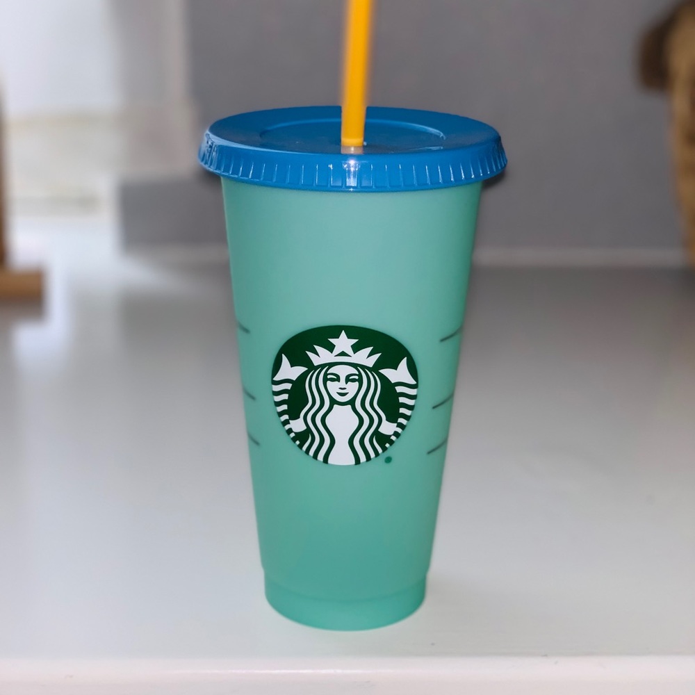 New! Starbucks color changing cup